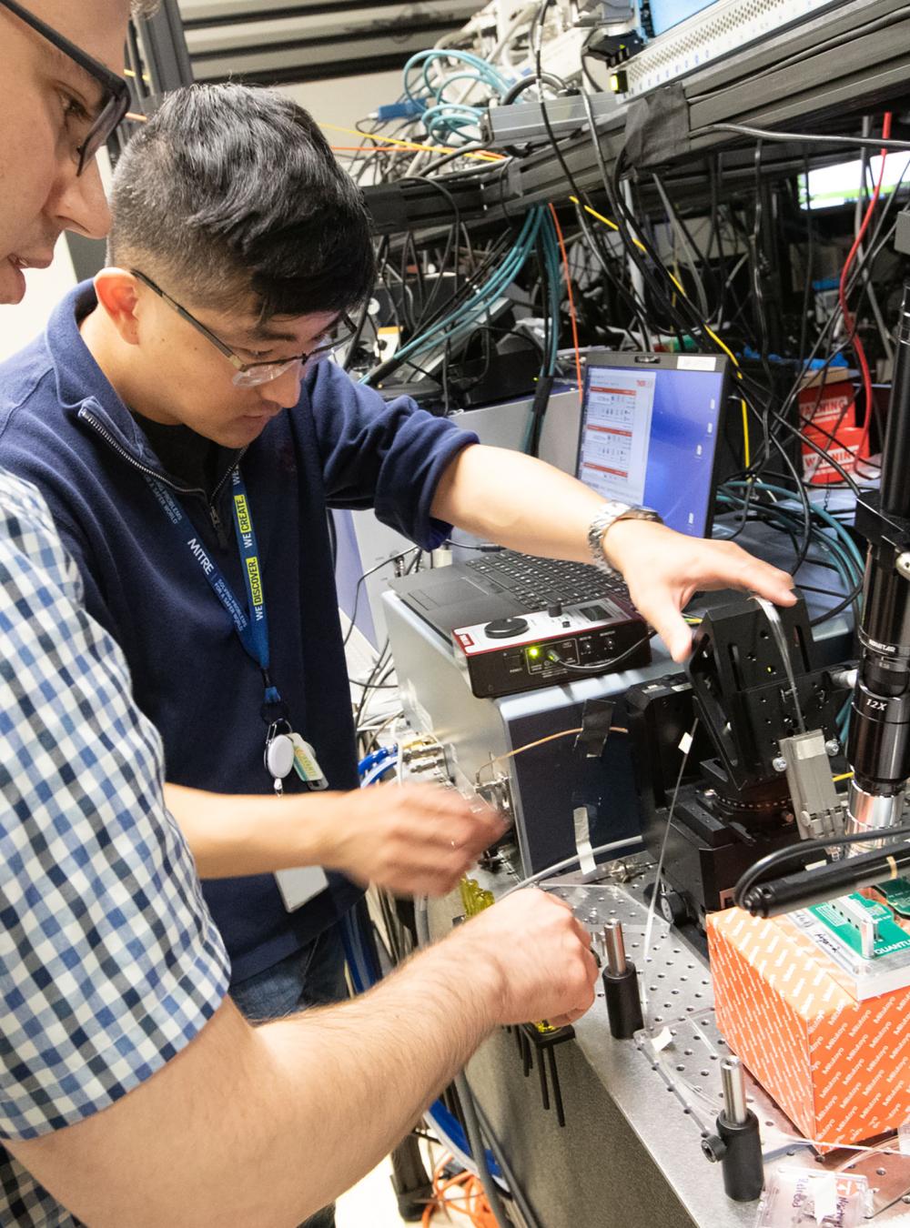 Quantum computer lab