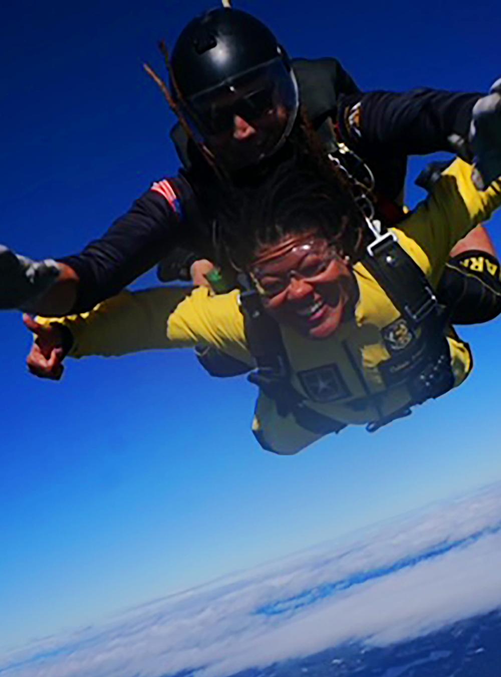 Nicole Gilmore tandem jump