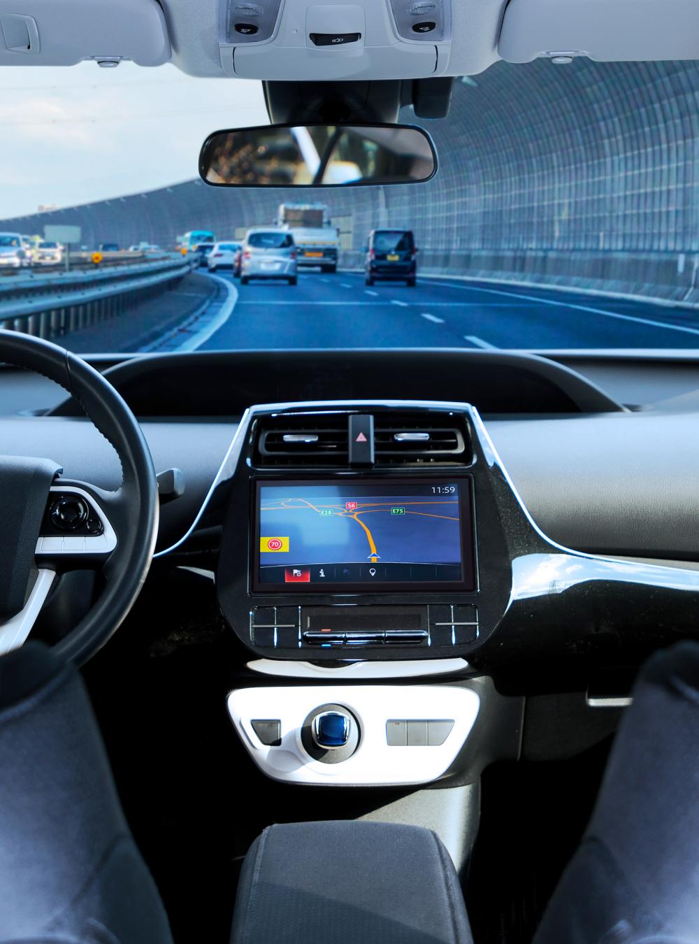 Autonomous car interior