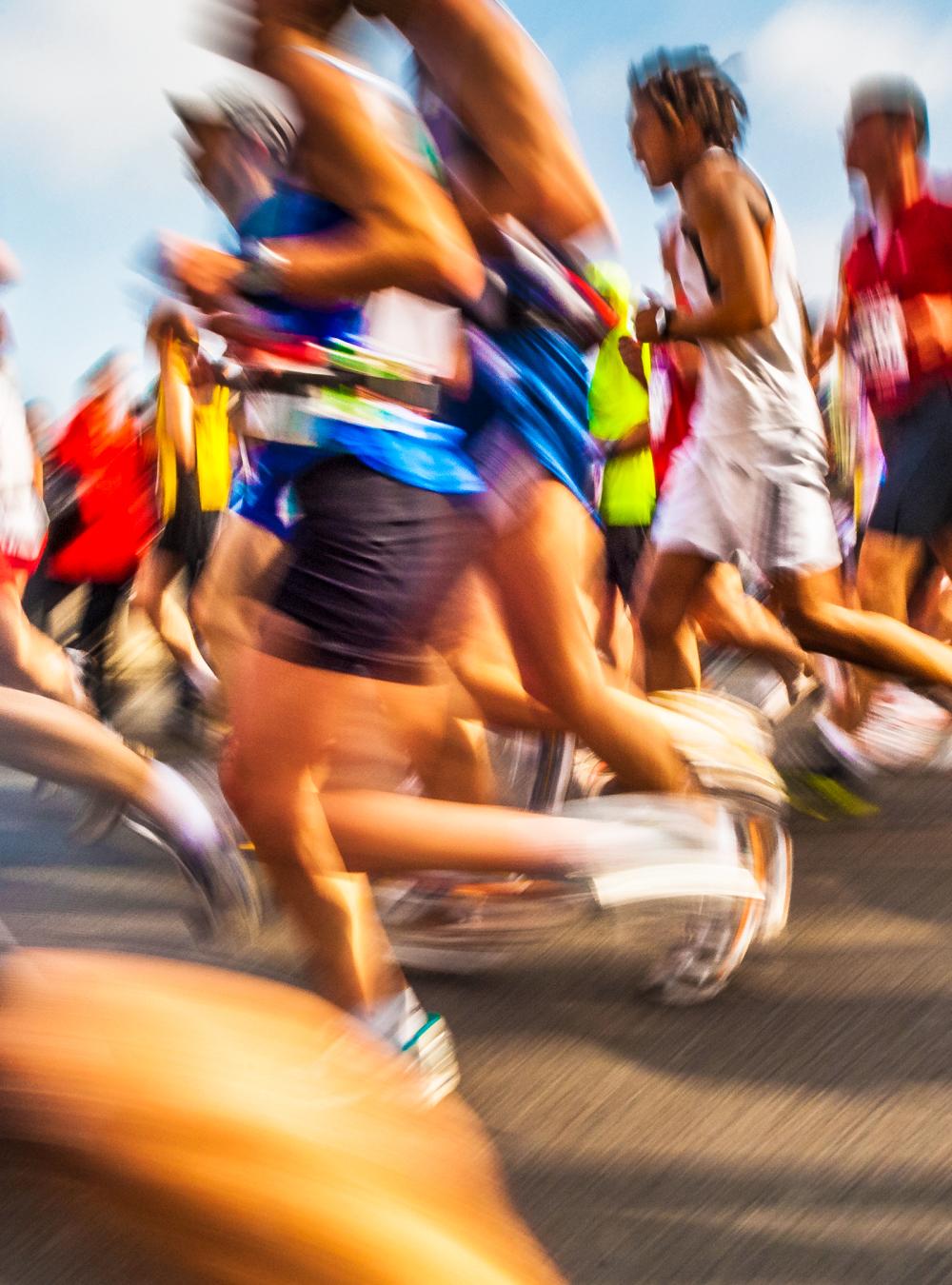 group of runners