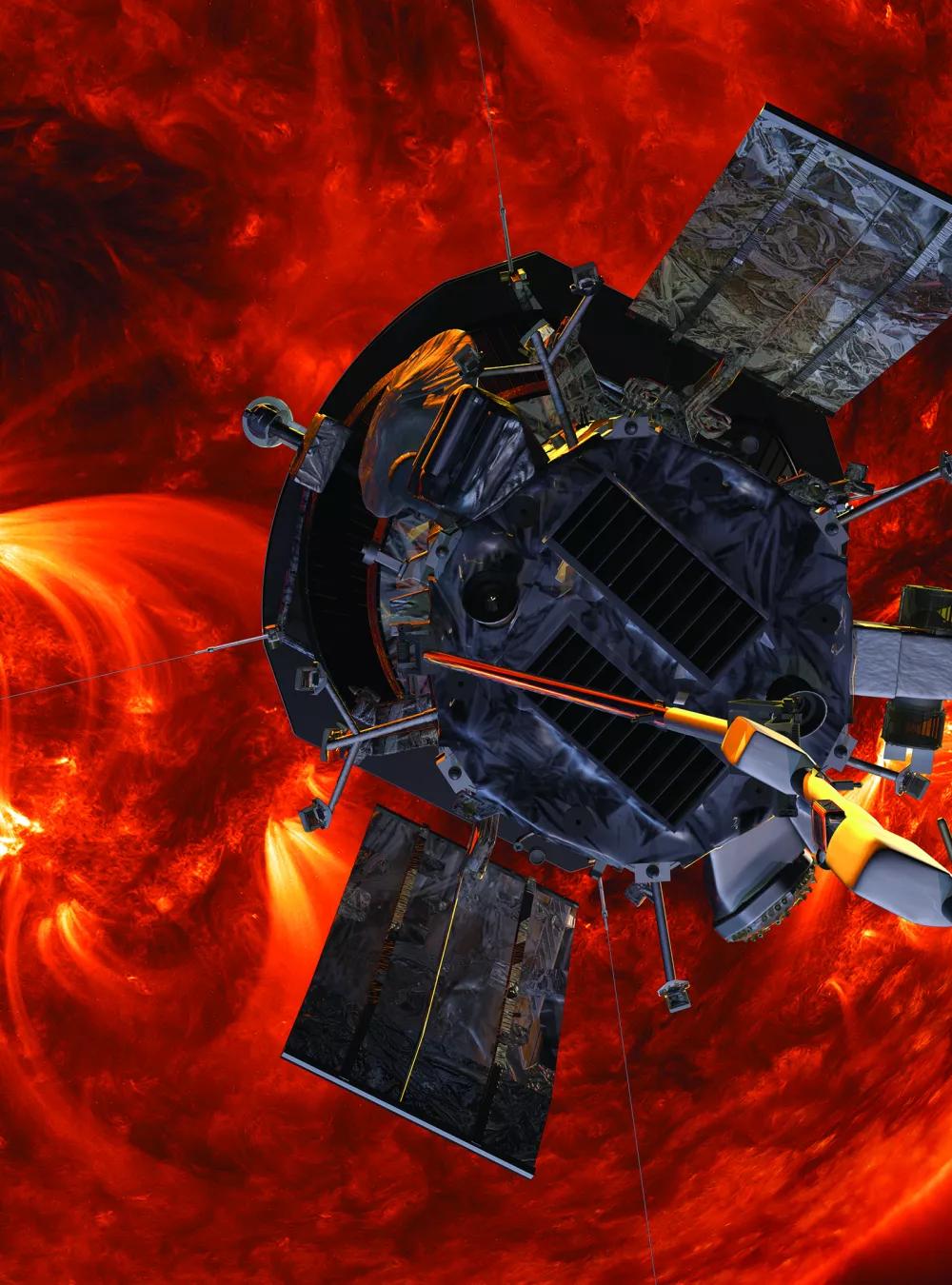 PSP orbiting the sun