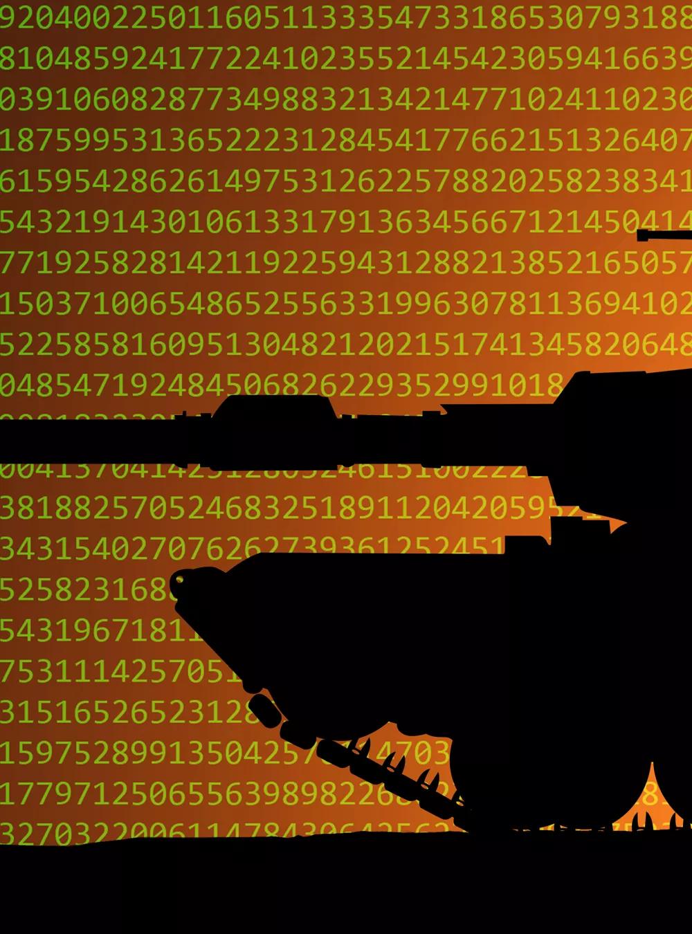 Digital code and armored tank