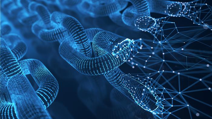 Abstract of data forming a chain