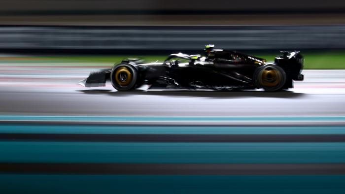 Blurry F1 Car