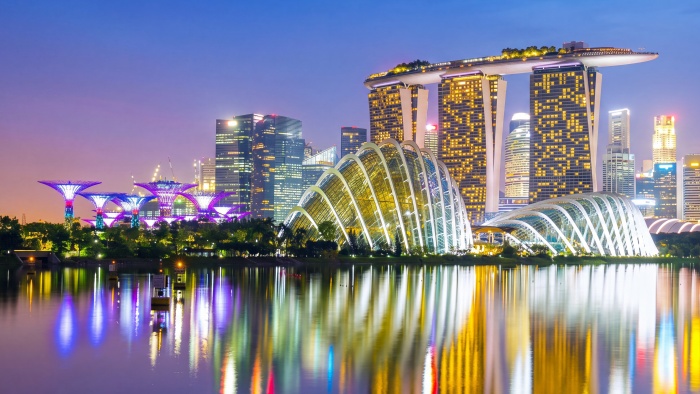 Singapore skyline