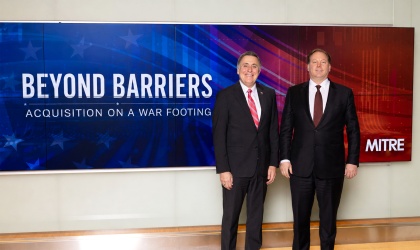 Beyond Barriers video screen