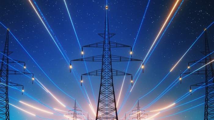 High voltage power lines